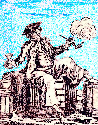 Sailor Smoking and Drinking